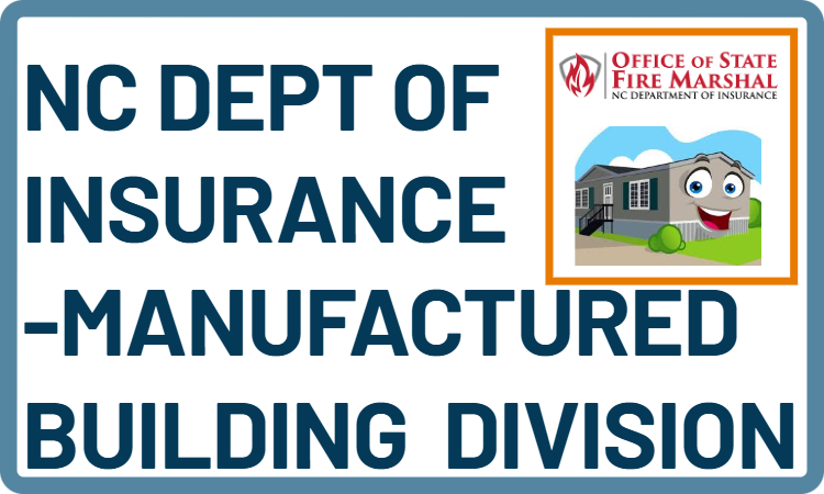 Department of Insurance-Manufactured Building Division