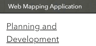 Planning and Development application